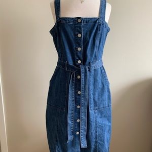 GAP Jean Midi Dress